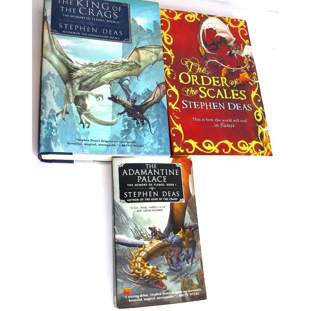 Stephen Deas The Adamantine Palace The Order of the Scales The King of the Crags